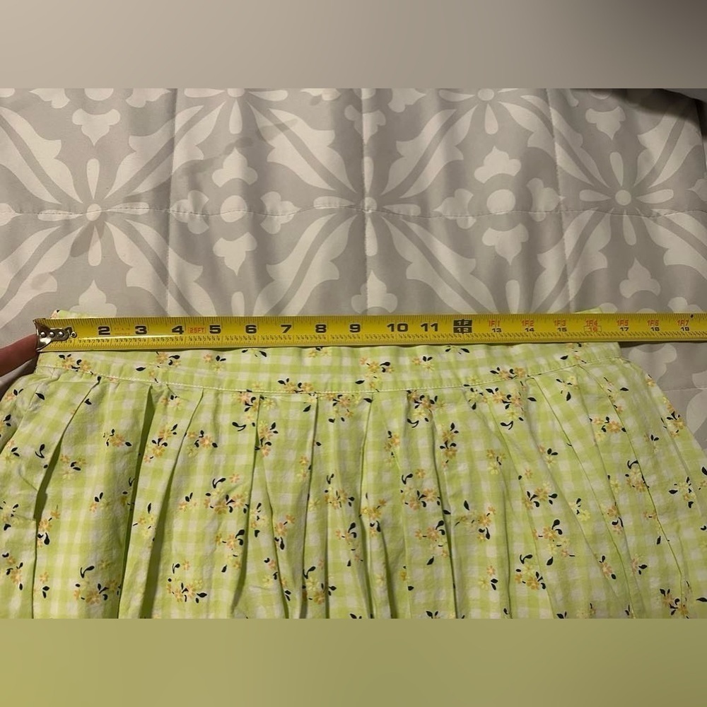 ModCloth Imagine the Possibilities A-Line Floral Cottagecore 70s Skirt Size 16 - Picture 10 of 11
